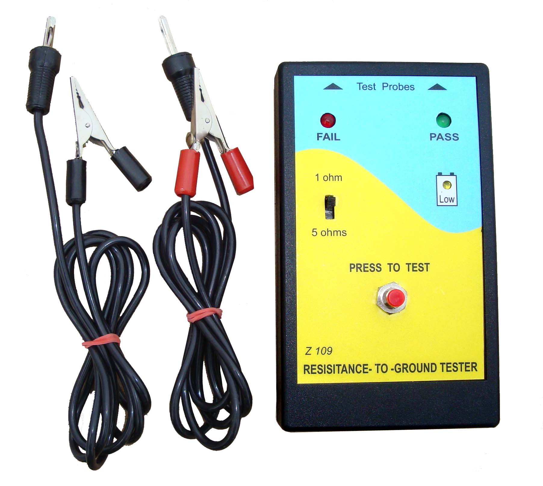 Resistance to ground Tester